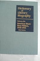 DLB 86: American Short Story Writers 1910-1945, First Series 0810345641 Book Cover