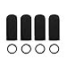 Voarmaks Mic Cover Compatible with David Clark DC One-X,PRO-X2,DC-Pro X,H20,H10 Series Aviation Headset,M-7,M-4,M-5,M-77 Series DC-87 Microphone Protector, 4 Pack Foam Covers & O-Rings Kit