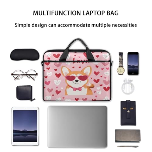 Funda para portátil 15 pulgadas con correa ajustable miniatura 7