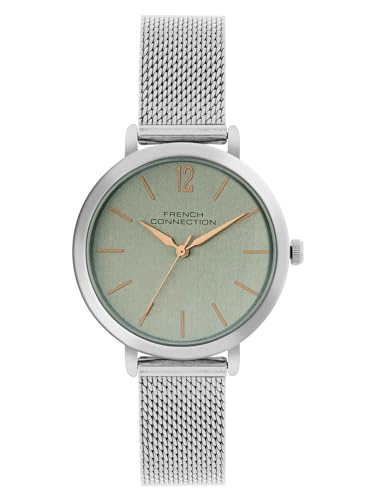 Image of French Connection Green Dial Color Watch for Women - FCN051B