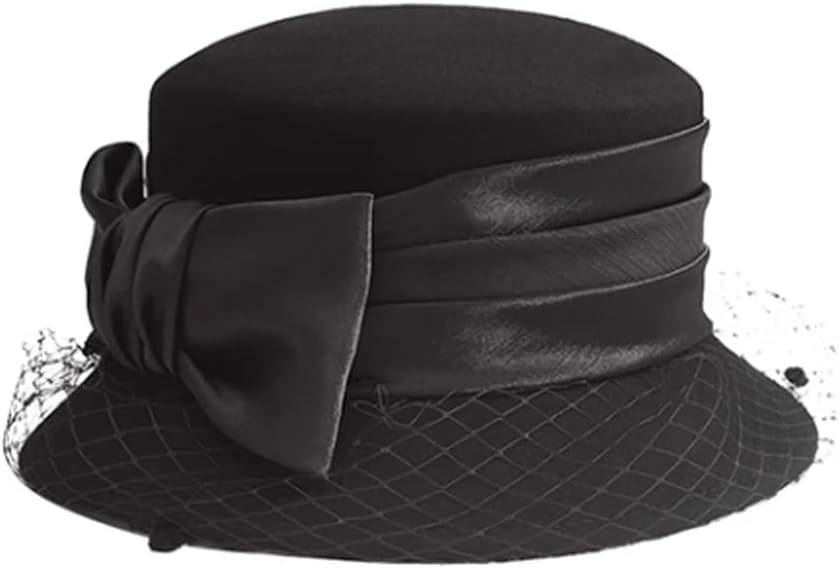 JSEIAJB Women's Autumn Winter Fisherman hat Basin hat Mesh Winter hat top hat Winter hat(D)