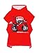 Pritelli 1856005 Baby Poncho Ducati Corse, rot, Taglia unica