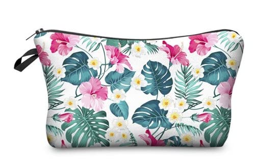 XXXXW Trousses de Toilette Nouveau Mode imprimé Cosmetic Bag Travel Cas de Maquillage Portable Petit Sac de Lavage Kit de Stockage à lèvres Pliable Accessoires de Voyage (Color : 03) Cover