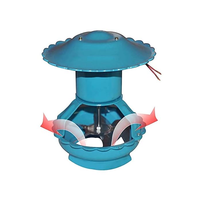 Buy Chimney Fan Electric Chimney Fan, 100W Chimney Smoke Evacuator
