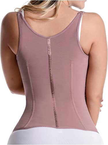 Sonryse O24ZL Fajas Colombianas Reductoras y Moldeadoras Compression Vest Shaper Tummy Tuck Shaper Girdle for Women2