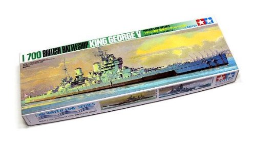 Tamiya 77525 King George V Battleship maquette de collection haut de gamme à l'échelle 1/700