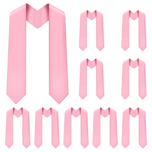 Image of Plain Graduation Stole Sash 60 Inch Unisex Adults Solid