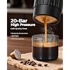 Machine Cafe Portable COTGCO Machine à Cafe Portable Pour Voyage: Machine Expresso Portable Pour Voiture Et Camping - Chauffage Rapide - Café à Tout Moment - Compatibilité NS Capsules - Blanc Cafetiere Portable