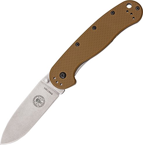 ESEE BRK Designed Avispa Framelock Brown D2 BRK1302CB