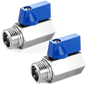 Beatific 2 Stück 3/4 Zoll Kugelventile