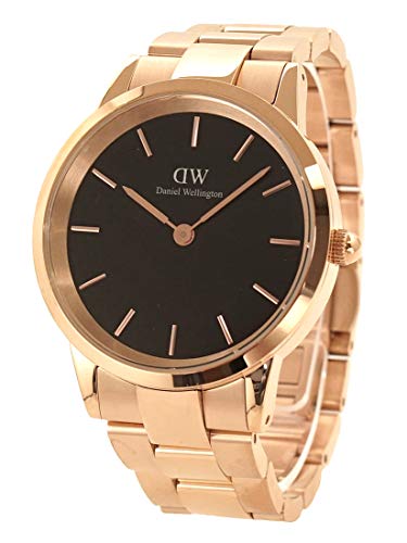 �_�j�G���E�F�����g�� Daniel Wellington �r���v Iconic Link �A�C�R�j�b�N�����N 40mm ���[�Y �u���b�N������ �����Y DW00100344 [���s�A���i]