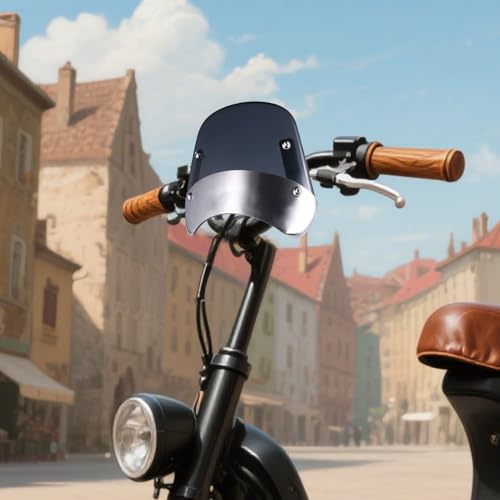 Écran de protection pour motocyclette contre le vent et les intempéries - 3