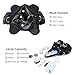 Angel Kiss Purses for Women Small Hobo Crossbody Bags Multi-Pocket Vegan Leather Hobo Handbags Tote Bag with Crossbody Strap