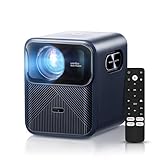 4K Supported Projector with Android TV 11, Wanbo Mozart 1 Pro 900 ANSI Smart Projector with WiFi and Bluetooth. 16W Speakers, Auto Focus & Keystone, Home Outdoor Projector with Netflix 10000+ Apps