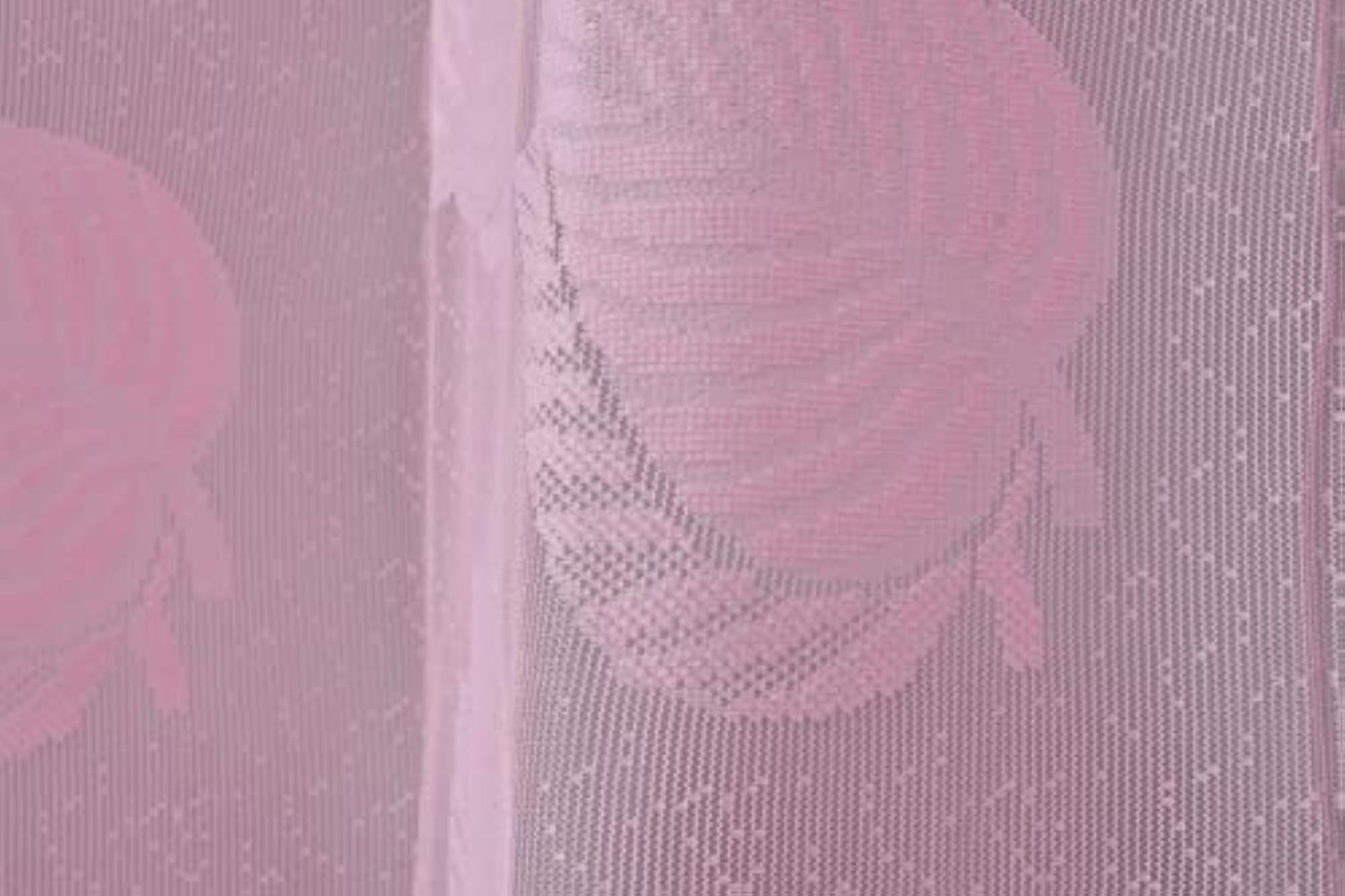 Transparent Sheer Leaf Net Curtains for Long Door