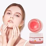 【Hidratación profunda】 La fórmula de colágeno hidrolizado, combinada con una variedad de extractos de plantas, puede mejorar eficazmente el tejido epitelial labial seco y deshidratado. Hidratante e hidratante, Aclara las líneas de los labios.