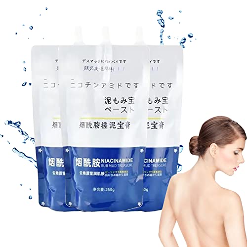 Amide Clay Cream - 2023 Best Mud Rubbing Artifact, Rubbing Mud For Skin, Fourpeopeo Rubbing Mud Gel, Body Scrub Exfoliator, Rubbing Mud Gel, Rubbing Mud Cream, Deep Into The Skin (3PCS)