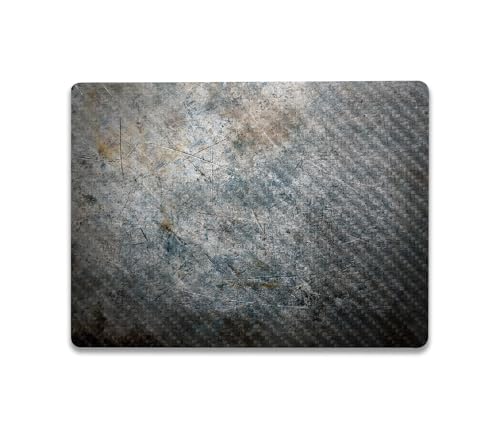 Image of MightySkins Carbon Fiber Skin Compatible with Microsoft Surface Laptop Go 3 (2023) Full Wrap Kit - Shadow Concrete | Protective, Durable Textured Carbon Fiber Finish | Easy to Apply | Made in The USA