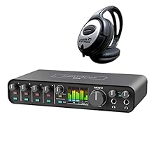 Motu M6 6-channel USB audio interface Premium audio quality, performance and level indicators Plug and play operation, four microphone inputs Latency-free direct hardware monitoring Software included