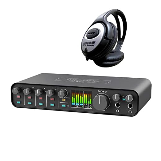 Motu M6 - Interfaz de audio USB de 6 canales + auriculares keepdrum
