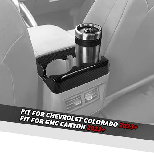 Cubierta de portavasos trasera para Chevrolet Colorado 2023-25 miniatura 2
