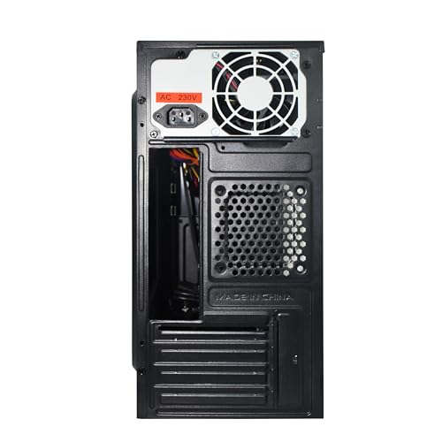 GEONIX Metal Gx-1713 Cabinet/Computer Case with Audio Port,2 USB 2.0 Port,Pre Installed Smps,Micro/Mini ATX Compatible,Ideal for... - Image 3