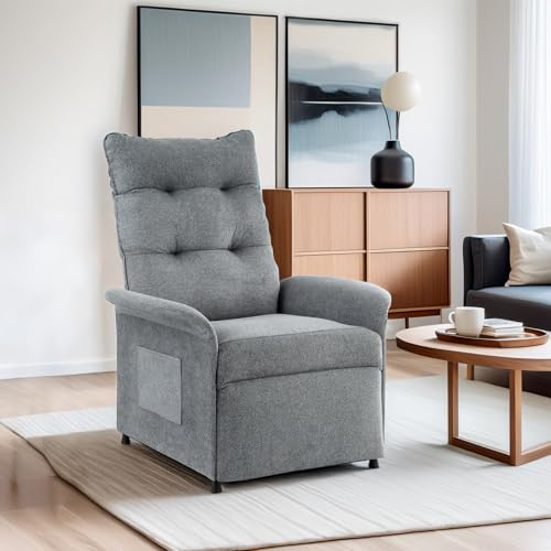 Goldeluxe Sofá reclinable eléctrico minimalista,Control inteligente,Confort del hogar,Muebles modernos para la sala de estar
