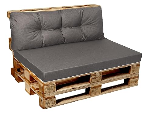 Garden Factory Cojines para palets, Cojines para Sofas de palets Asiento, Respaldo o...