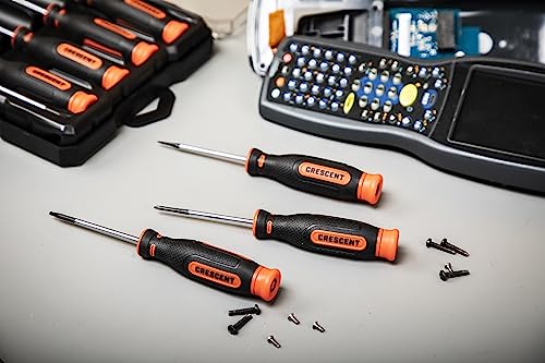 CRESCENT - Conjunto de chaves de fenda, 8 peças, precisão (CPR8PCSET)