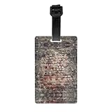 Regalo per chi ama lo stile: questa antica etichetta con stampa in mattoni usurati è un regalo di compleanno premuroso per un amico o un familiare che apprezza il design pulito e gli accessori da viaggio di alta qualità. È un modo sottile ma di grande impatto per aggiungere un tocco di stile personale alla loro attrezzatura da viaggio.