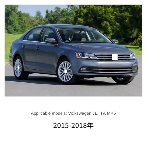 Marco de lámpara antiniebla para Jetta MK6 Sagitar 2015-2017, marco delantero para parachoques con rejilla inferior, color Fog-freelampholeright miniatura 4