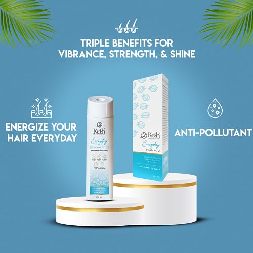 Image of Keth Laboratories Everyday Care Shampoo | Rice Water, Yogurt & Coconut Water | Nourishing & Hydrating | 250ml