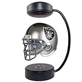 NAKATA Mini Football Schwebe Helm NFL Collectibles Rotierender Schwebehelm mit LED-Beleuchtung Bürodekoration Sportfans Erinnerungsstücke
