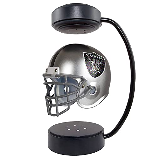NAKATA Mini Football Schwebe Helm NFL Collectibles Rotierender Schwebehelm mit LED-Beleuchtung Bürodekoration Sportfans Erinnerungsstücke Cover
