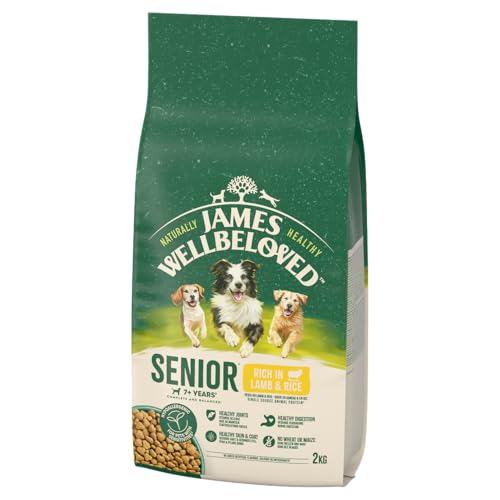 JAMES WELLBELOVED Senior Rico en Cordero y arroz 2 kg