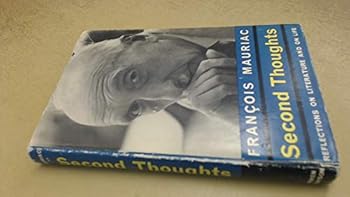 Hardcover SECOND THOUGHTS: Reflections on Literature and on Life Book