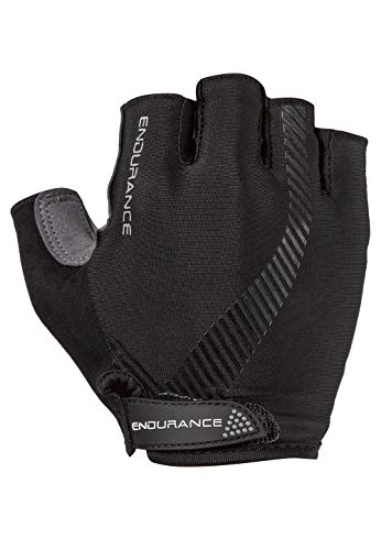 Endurance Glasly Unisex Glove with Practical Velcro Fastener 1001S Black, L