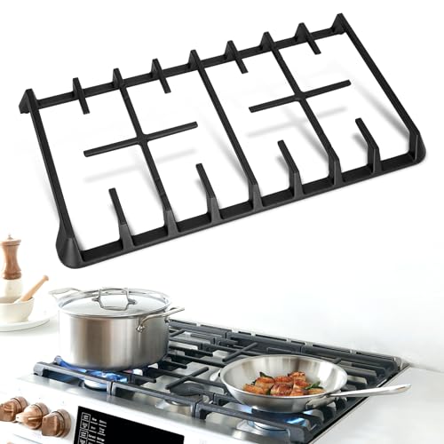DG94-00937A Cast Iron Grates for Samsung Gas Range Surface Burner Grates Compatible With Samsung Stoves Nx58F5500SS Nx58H5600SS Nx58J5600SG Nx58R5601SS Nx58H9500WS etc Samsung Stove Replacement Parts