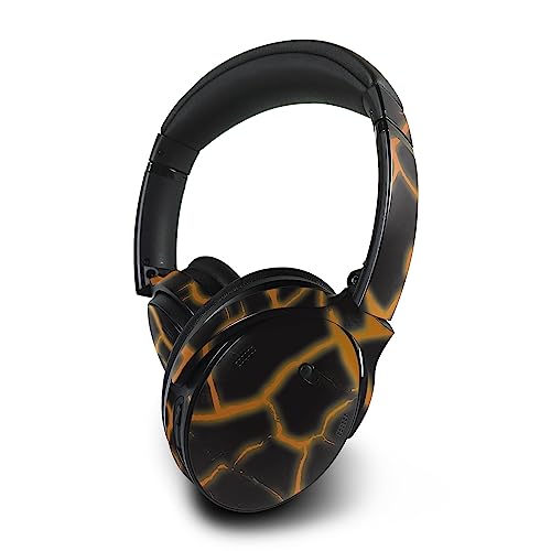 Image of MightySkins Skin Compatible with Bose QuietComfort 45 Headphones - Lava Rock | Protective, Durable, and Unique Vinyl Decal wrap Cover | Easy to Apply, Remove, and Change Styles | Made in The USA