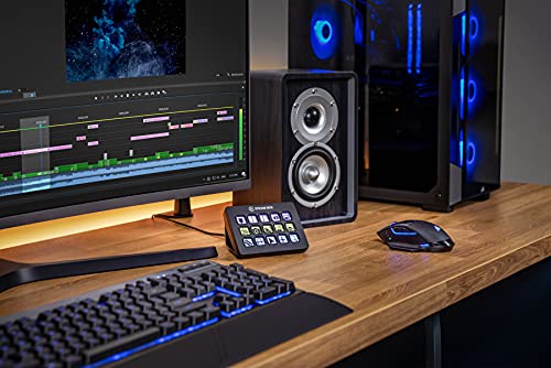 Miniatura 2 de Elgato Stream Deck Mk.2 Controlador De Estudio, 15 Teclas Macro, Activa Acciones En Apps Y Software Como Obs, Twitch, Youtube Y Otros, Funciona En Mac Y Pc, Color Negro