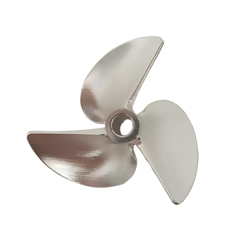 RC Boat Propeller CNC 3-Blades 4.76mm 3/16" 40/42/45/50mm Prop P1.6 for RC Speedboat Hydroplane CAT Catamaran Oval(50mm Left Hand)