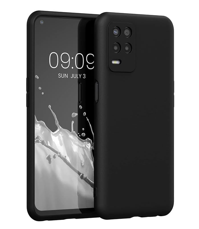 OneLike Shockproof Soft Slim Flexible Protective Case Cover Matte TPU Back Cover for Realme 8s 5G - (Silicone, Black) (B0C9X6X5RC) Amazon Price History, Amazon Price Tracker