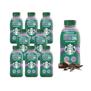 CHOCOLATE MOCHA PROTEIN DRINK WITH COFFEE 330ML X 8 – Protein Ready To Drink Coffee Bulk | Vegetarian Protein Breakfast Coffee Shake | Protein Coffee Drink, Iced Coffee