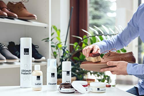 Lutz Ledercreme | Regenerierende Ledercreme | Erweckt Lederschuhe, Taschen, Jacken und Mehr zu Neuem Leben | Ledercreme in Vielen Farben 100 ml (3.38 FL. Oz.) | (118 - Schwarz - Black)