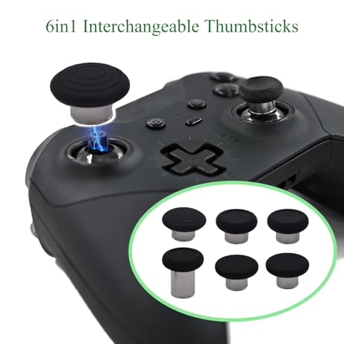 Joystick Xbox Elite Series 2 kit de 13 botones de metal arcoíris 5