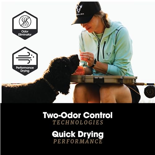 FORLOH Women’s SolAir Technical Hoodie - Lightweight Tactical Sun Hoodie | UV Protection | Base Layer | Polygiene Fresh4