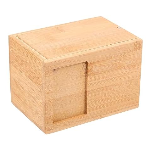 HALONTIN Pet Memorial Urns for Dogs or Cats Ashes Box Wooden Cremation Pet Urn with Photo Frame, Cat Urn Pet Memorial Gifts for Dogs and Other Small Animals Cover
