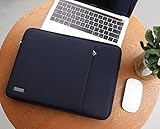 TECOOL 15.6 Inch Laptop Case Sleeve Protective Cover for 15.6" HP Dell Lenovo Acer Chromebook Asus Vivobook 15, Water-resistant Computer Case Laptop Bag 15 15.6 Inch, Dark Blue - Image 7