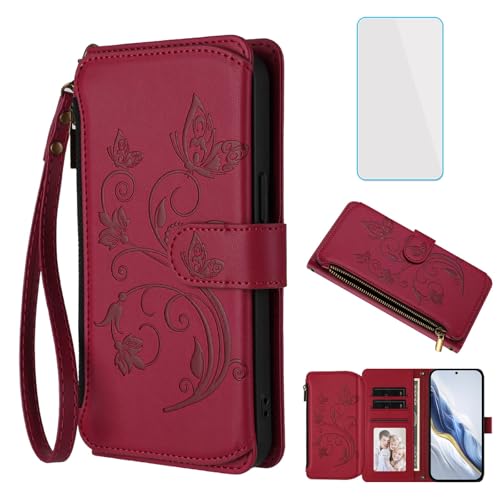 Coque Galaxy S26 Ultra 5G anti-choc avec étui portefeuille et protège-écran