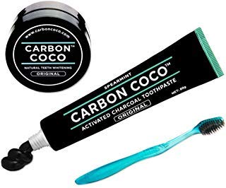 CARBON COCO ULTIMATE CARBON KIT (TOOTHPASTE & POLISH & TOOTHREUSH)